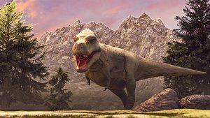 Trex Dinosaur 3D model