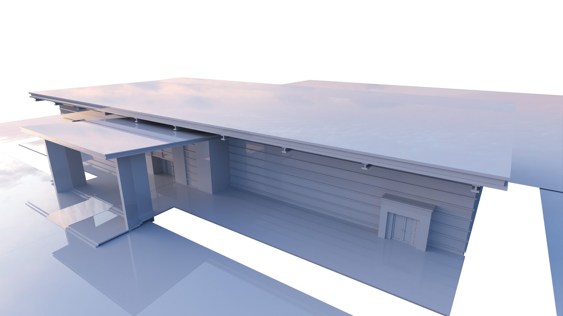 Vip Terminal Airport 3D - TurboSquid 2143537