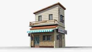 3D Japanese House x9 model