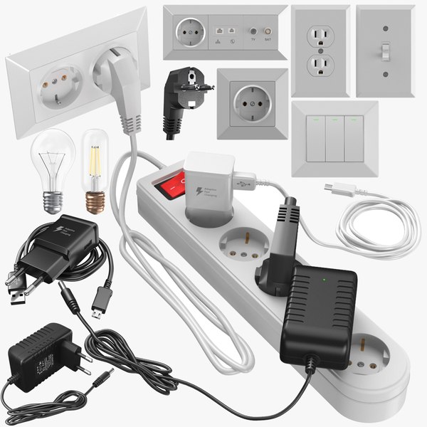 3D Electrical Equipment Collection