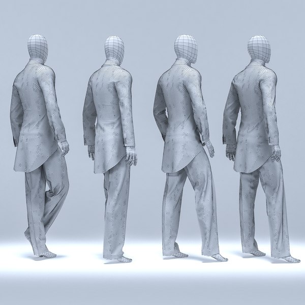 Male suit model - TurboSquid 1155830