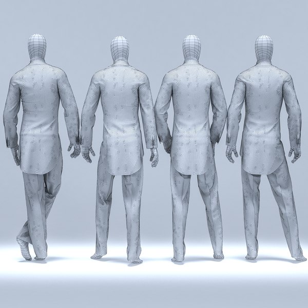 Male suit model - TurboSquid 1155830