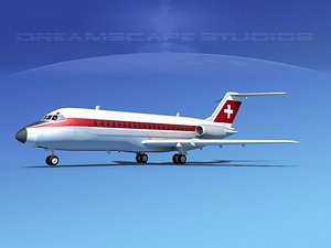 Douglas DC-9-15 Swissair