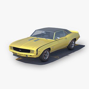Chevrolet Camaro SS 1969 3D model