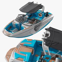 Super Air Nautique Wakeboard Boat Rigged