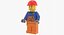 Lego Trabalhador da Construção Civil 2