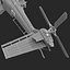 Eurocopter EC725 Caracal Tactical Transport Helicopter Rigged 4