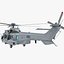 Eurocopter EC725 Caracal Tactical Transport Helicopter Rigged 4