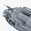 Eurocopter EC725 Caracal Tactical Transport Helicopter Rigged 4