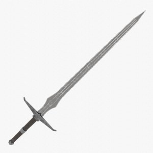 Two-Handed Sword 3d