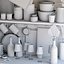 Kitchen shelves