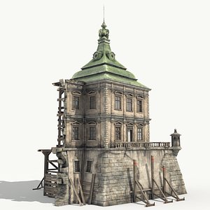 Renaissance Ruined Castle