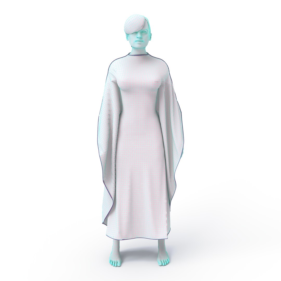 3D Character Female Arabic Clothing - TurboSquid 1616648