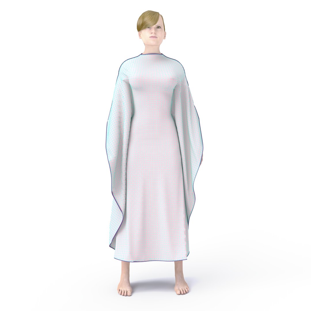 3D Character Female Arabic Clothing - TurboSquid 1616648