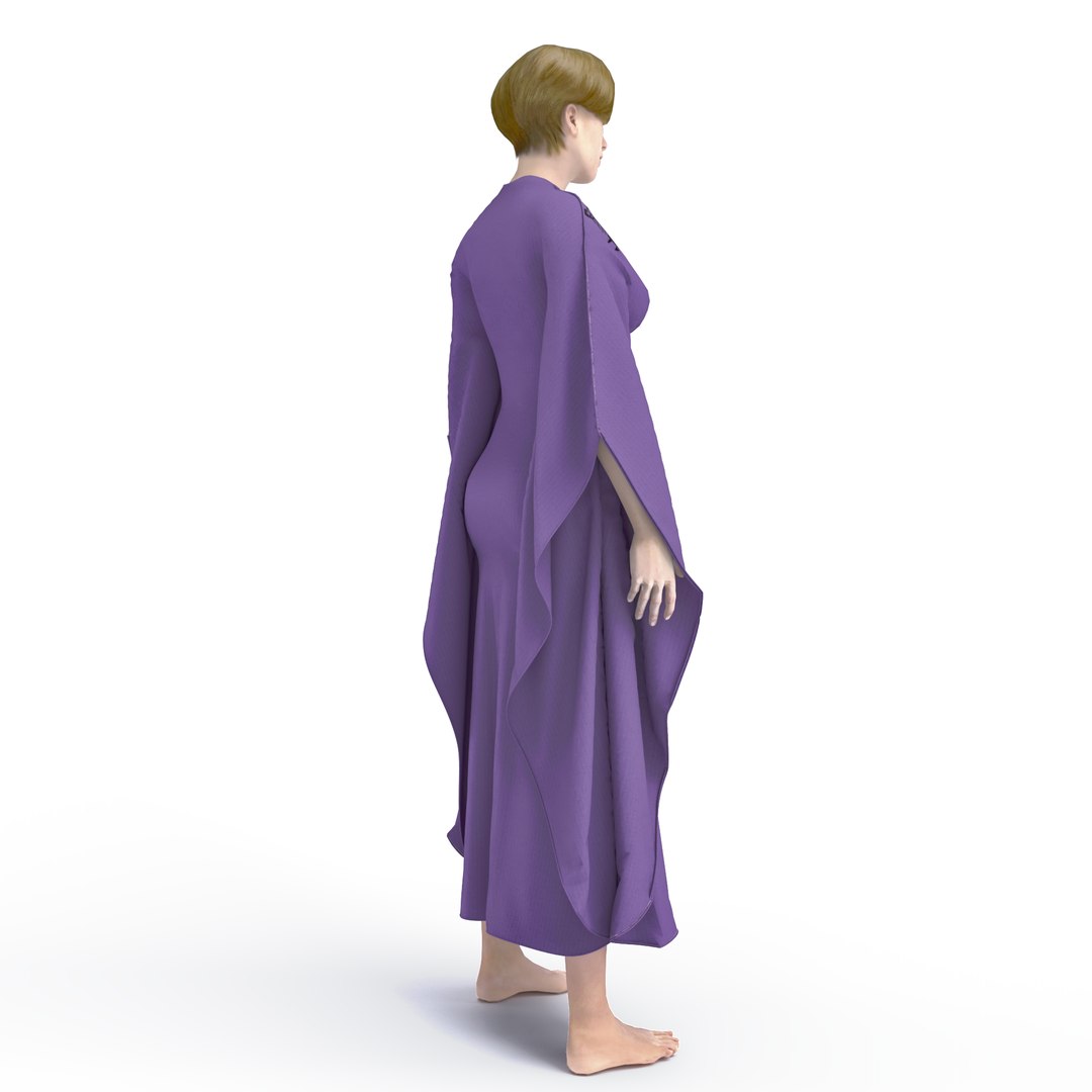 3D Character Female Arabic Clothing - TurboSquid 1616648