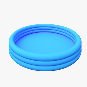 3D swim pool inflatable model