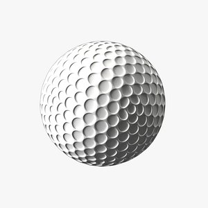 3d model golf ball