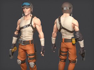Soldier game ready character