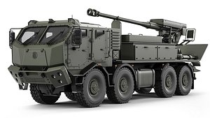 Bogdana 2S22 3 SPH  2023 3D model