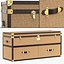 Mayfair Rattan Media Console