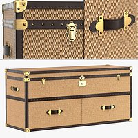 Mayfair Rattan Media Console