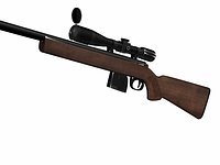 Bolt action rifle