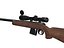 Rifle de ação de parafuso