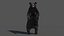 Black Bear Animated Fur Advanced 3D