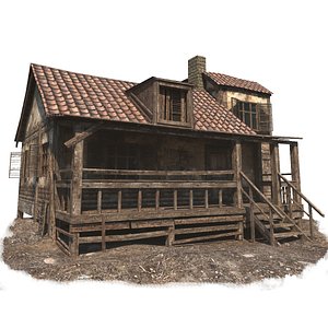 old house 3d max