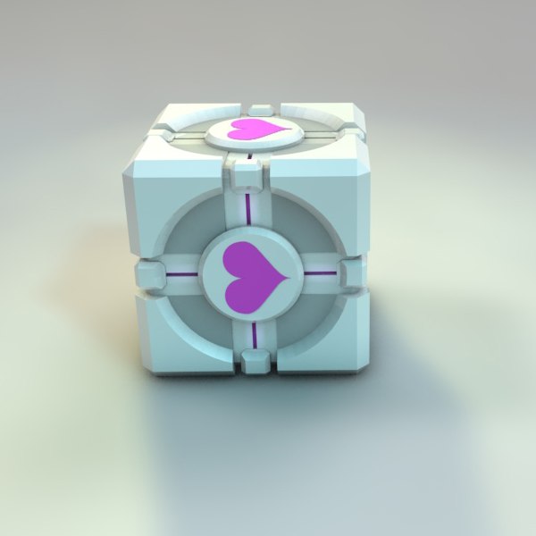 free c4d mode use companion cube portal