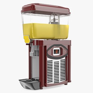 3D fruit juice dispenser machine model