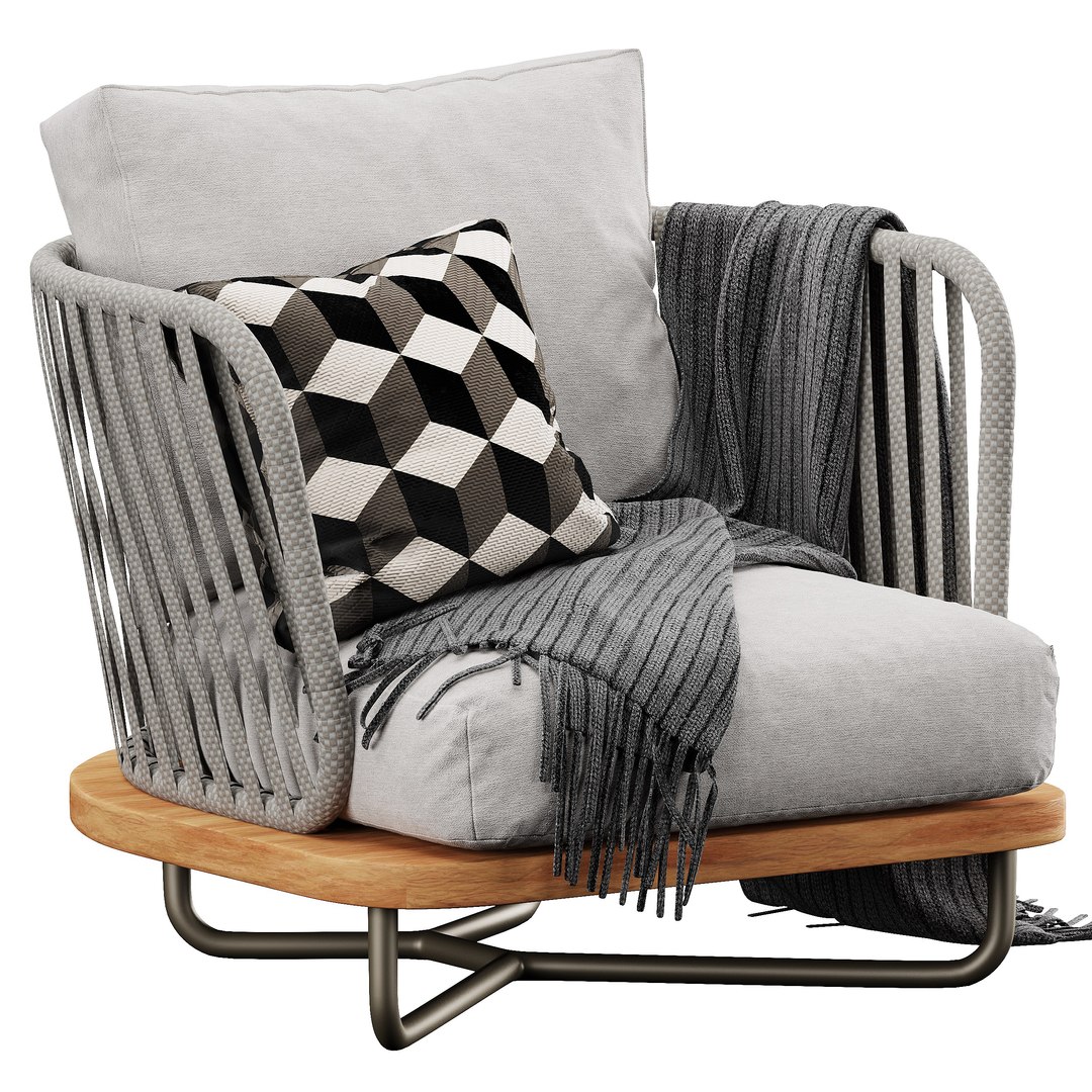 3D Model Minotti Sunray - TurboSquid 2112340