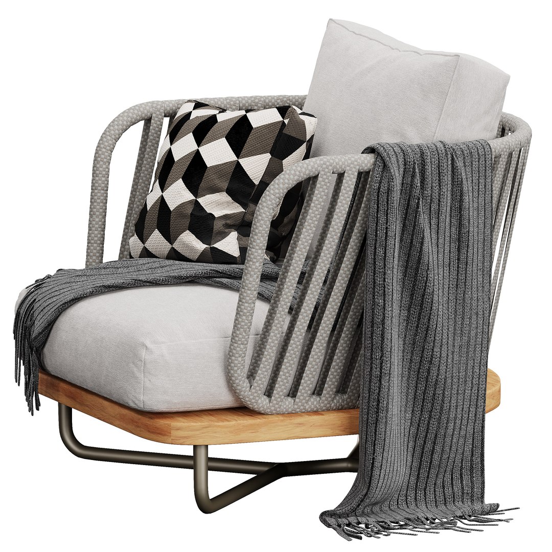 3D Model Minotti Sunray - TurboSquid 2112340