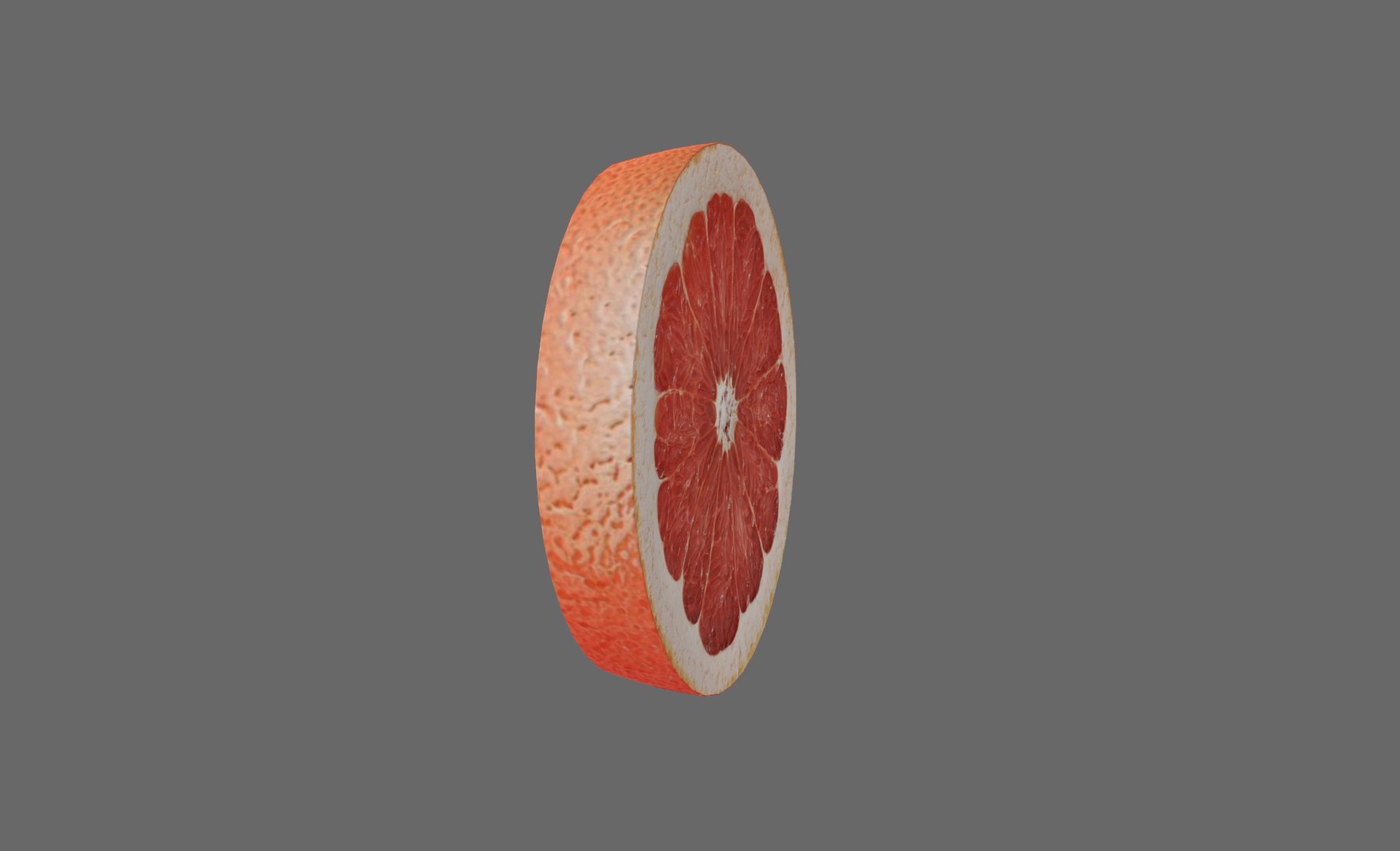 Prop09 A Slice Of Grapefruit 3D Model - TurboSquid 2252634
