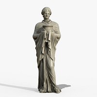 Ancient Priestess Statue
