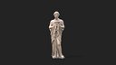 Ancient Priestess Statue