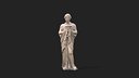 Ancient Priestess Statue