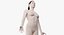 3D model female anatomy organs