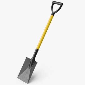 Spade Shovel 3D model