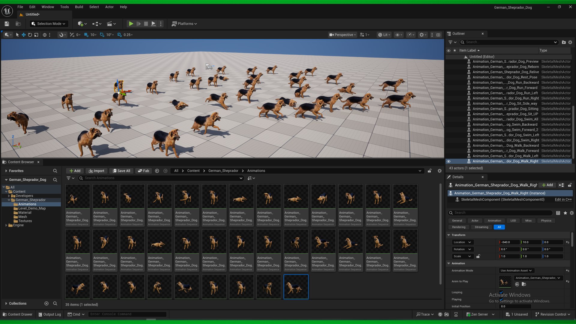 3D German Sheprador Dog https://p.turbosquid.com/ts-thumb/k7/smzZXG/g1/unreal_level/png/1752345439/1920x1080/fit_q87/c2548a864d3558e1ed8d25a7d41129524a0dae48/unreal_level.jpg