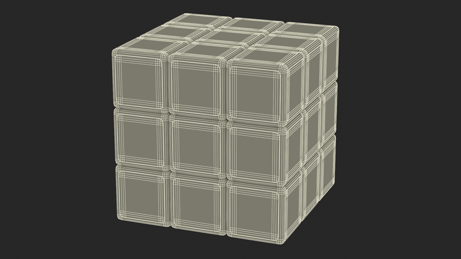 Rubiks Cube Puzzle Model - TurboSquid 2309942