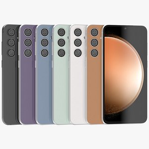Samsung Galaxy S23 FE All Colors 3D model