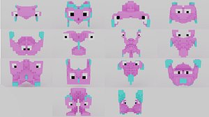Voxel Aliens Pack