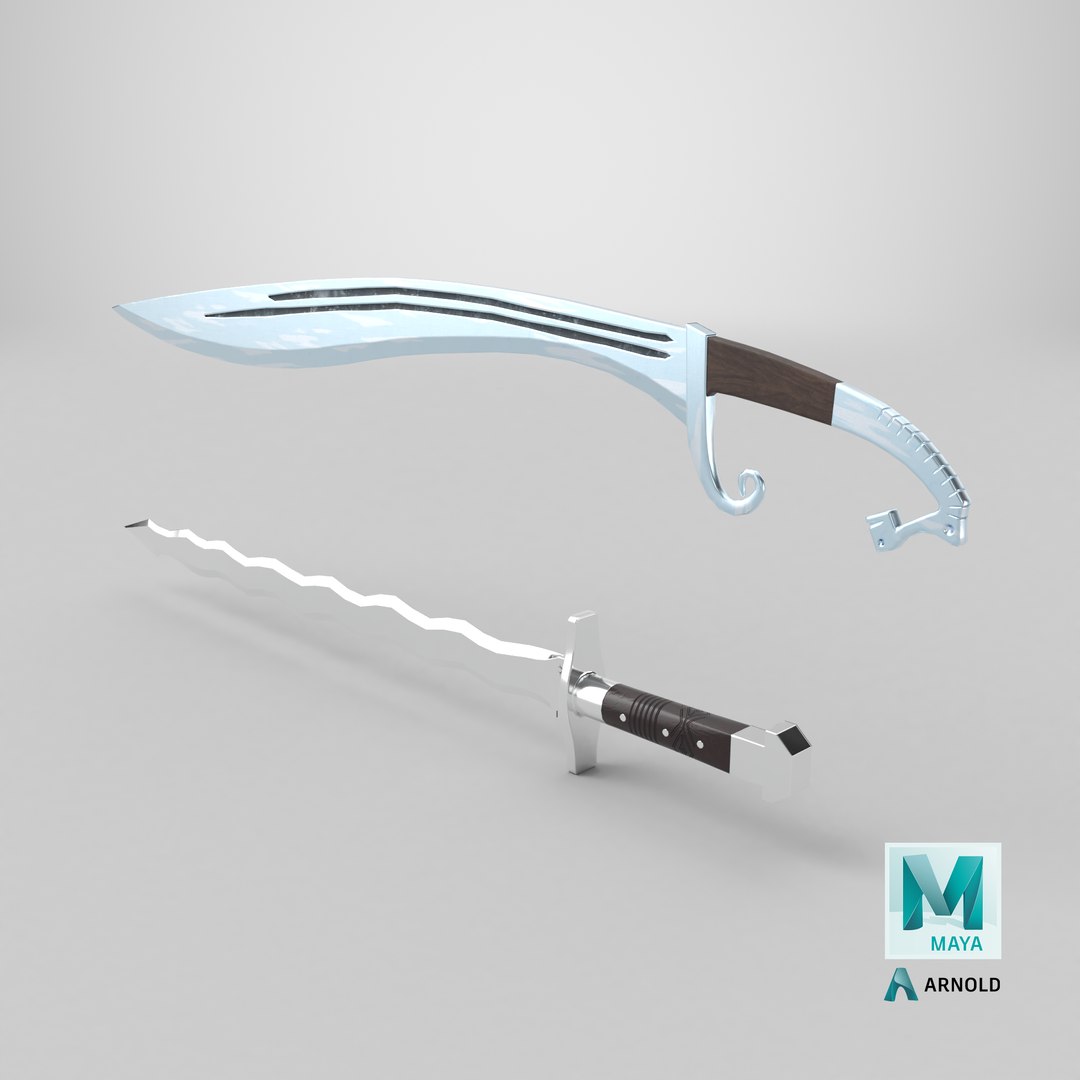 3D Fantasy Curved Saber and Wavy Dagger Weapon Pack https://p.turbosquid.com/ts-thumb/k8/3POogt/HY/stemcell_maya_arnold_render/png/1782307039/1920x1080/fit_q87/ffd59bfdaa2931689eeed9cd13a18ca282648aa3/stemcell_maya_arnold_render.jpg