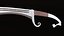 Fantasy Curved Saber and Wavy Dagger Weapon Pack