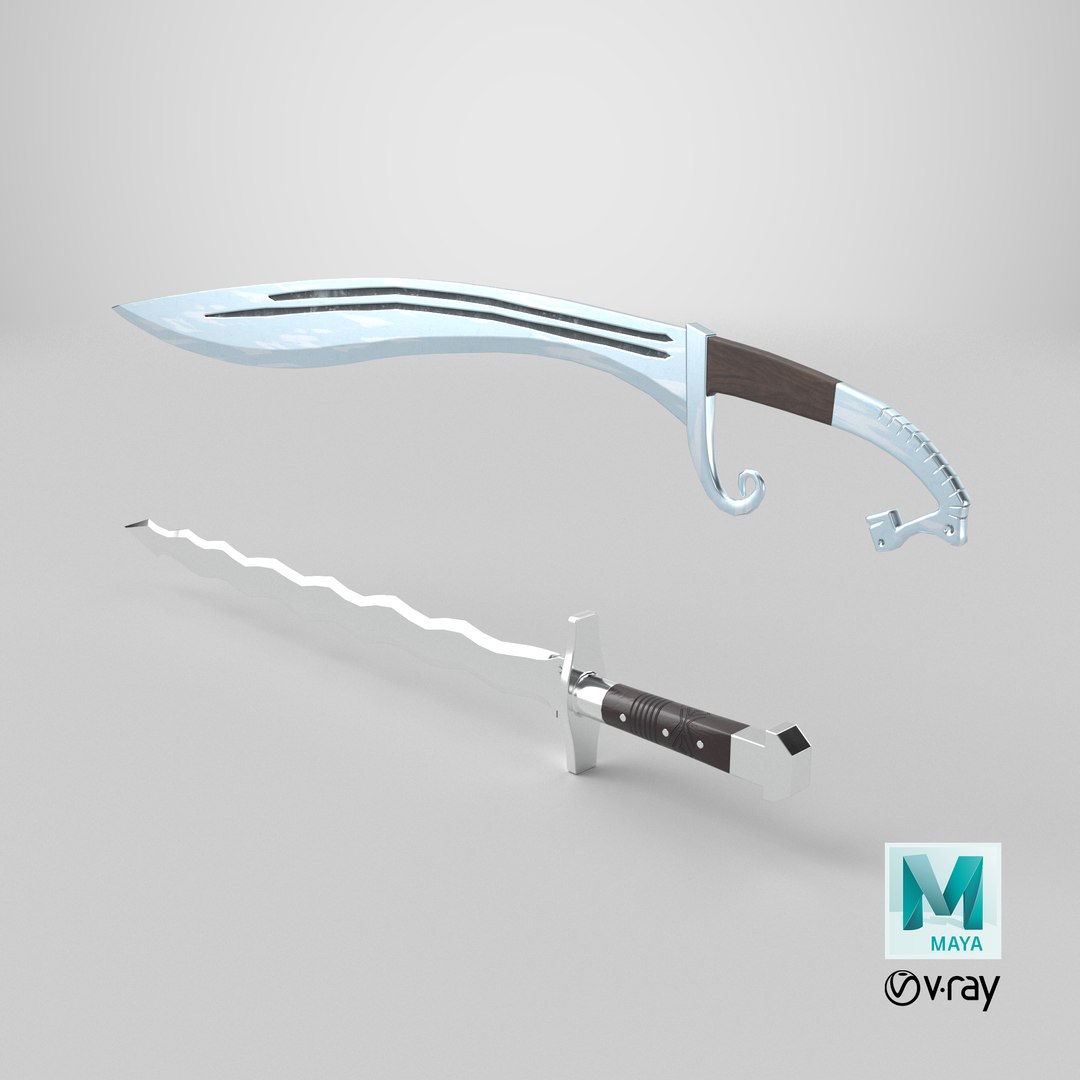 3D Fantasy Curved Saber and Wavy Dagger Weapon Pack https://p.turbosquid.com/ts-thumb/k8/3POogt/if/stemcell_maya_vray_render/png/1782307041/1920x1080/fit_q87/7a36bb014a0a4b56b1e9821de78d756eac9303ec/stemcell_maya_vray_render.jpg