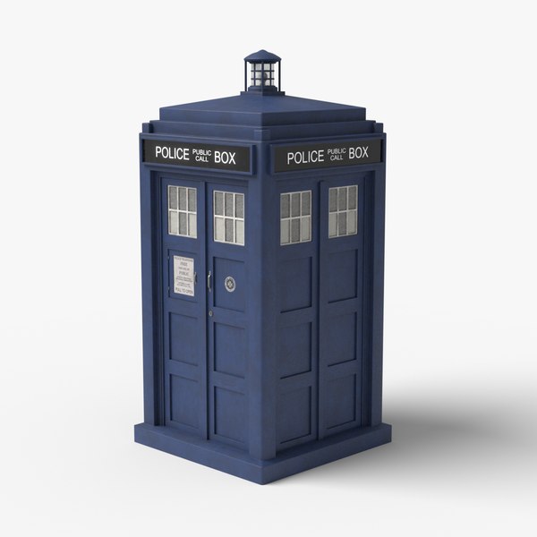 TARDIS 3D model - TurboSquid 1954381