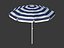 parasol umbrella beach obj