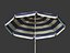 parasol umbrella beach obj