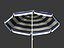 parasol umbrella beach obj